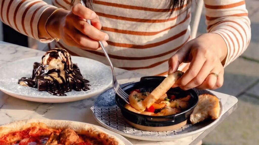 Free food for students on exam results days