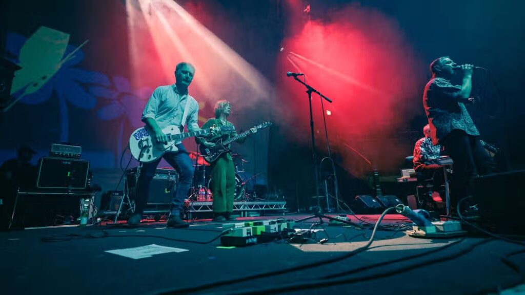Manchester band Inspiral Carpets’ tour bus in motorway crash that left two in hospital