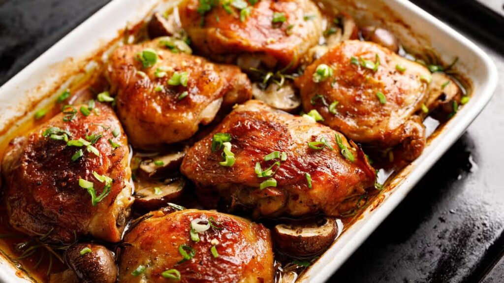 Chef’s simple frying pan trick for juicy chicken thighs with perfectly crispy skin