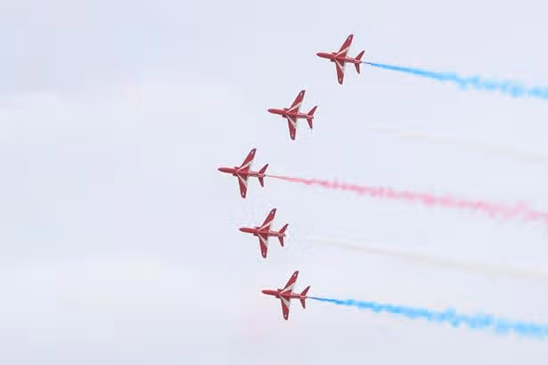 Southport Air Show Saturday in pictures as Red Arrows make spectacular return to Merseyside