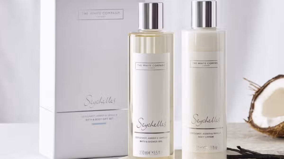 ‘Gorgeous’ The White Company Seychelles gift set reduced to £24