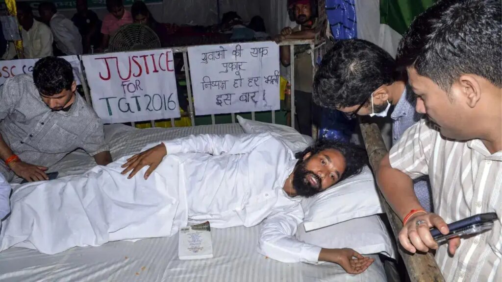JPSC Protester Alleges Bid to Hospitalise Devendra Mahto Like Sonam Wangchuk