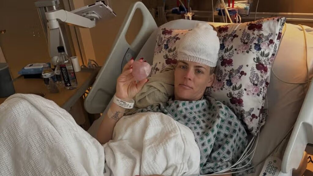 Busy Philipps shares shocking ICU photos after undergoing two surgeries to treat brain tumour