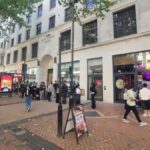 The reason dozens of people are queuing on Birmingham New Street as new opening delights