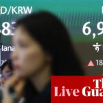 Asian technology shares ride high on AI optimism after Nvidia’s ‘stunning’ results – business live | Business
