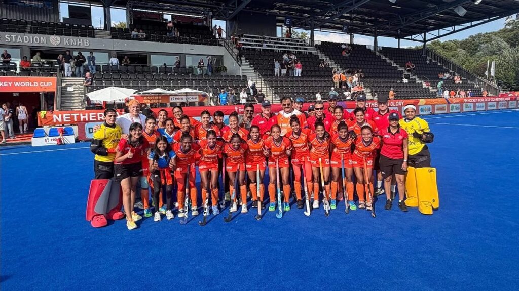 India Beat Germany 3-1 To Secure Fifth Place At Women’s Hockey World Cup