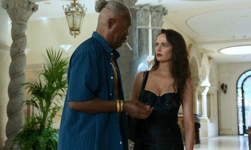 Samuel L. Jackson and Eva Green plot against each other in Just Play Dead trailer
