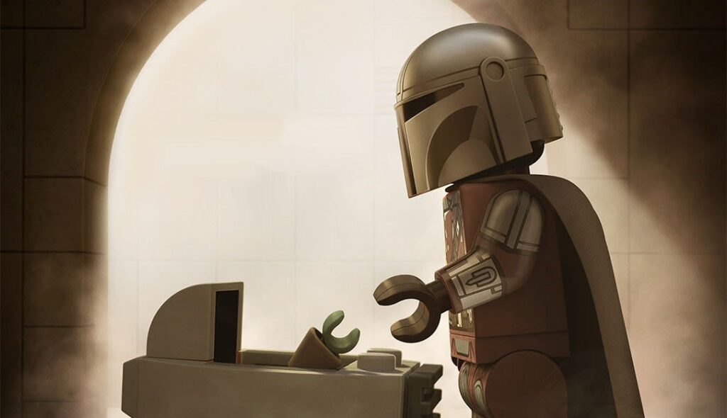 LEGO Star Wars: The Mandalorian animated special coming to Disney+ in September