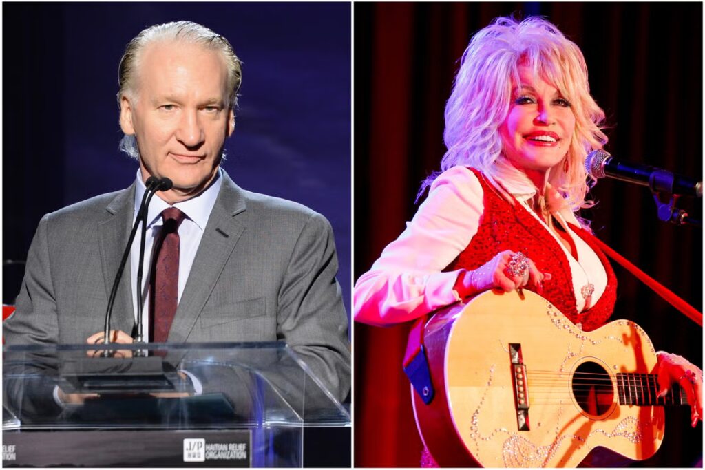 Bill Maher makes sour comment about Dolly Parton’s death
