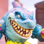 Streex joins Mondo’s Street Sharks collection with deluxe soft vinyl figure