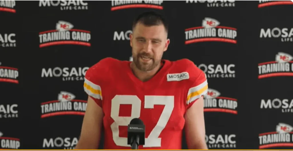 Some of Taylor Swift’s Wedding Guests Reportedly Irritated Travis Kelce Is Talking About the Wedding