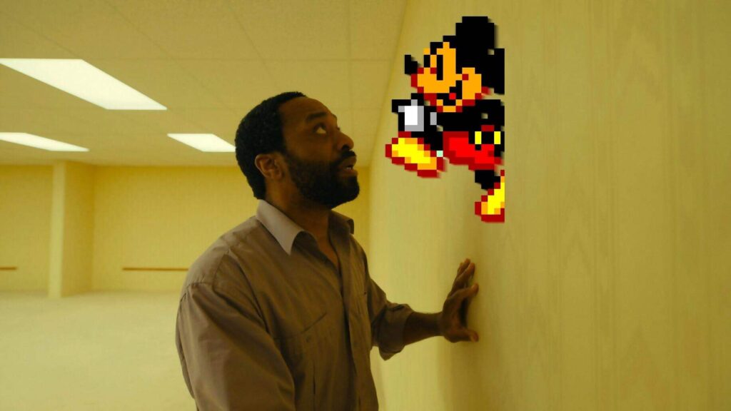 Backrooms, Mickey Mouse, and stepping outside the emptiness of modernity