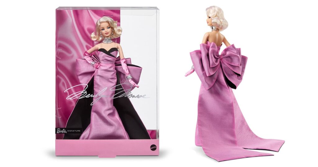 Mattel celebrates Marilyn Monroe’s 100th birthday with Barbie Signature Doll