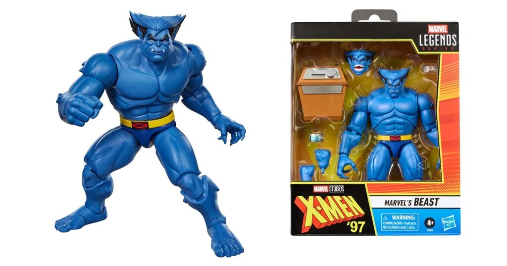 Beast joins Hasbro’s X-Men ’97 Marvel Legends Series collection with new figure