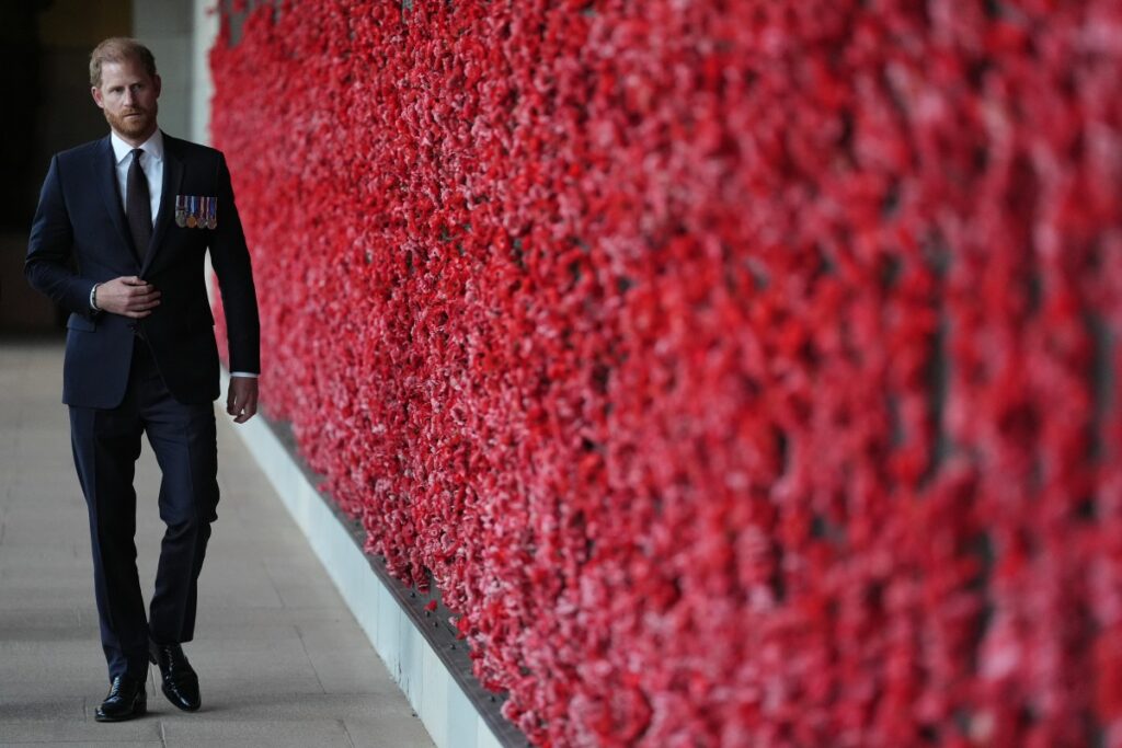 Prince Harry ‘wants to mark Remembrance commemorations in November’