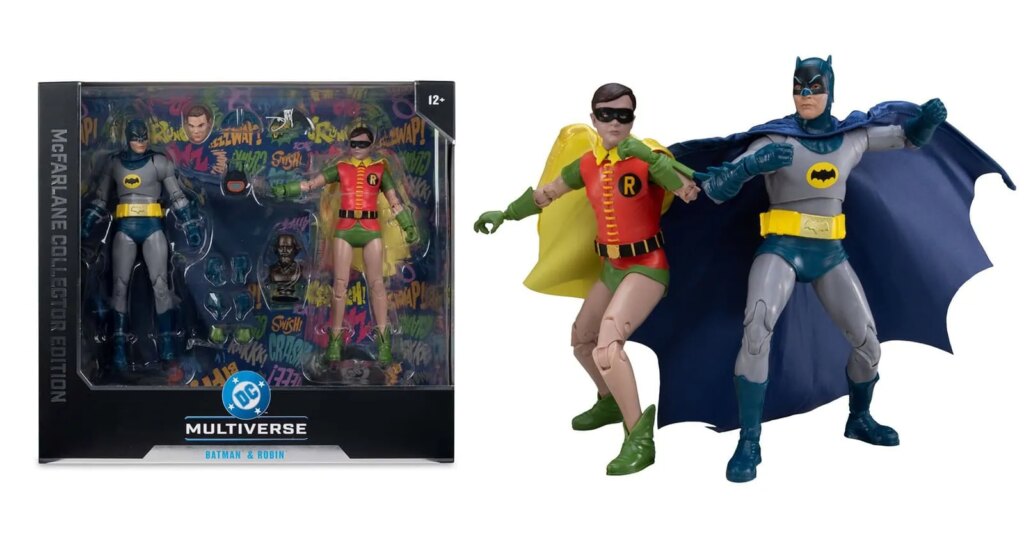 DC Multiverse 1966 Batman & Robin McFarlane Collector Edition 2-pack unveiled