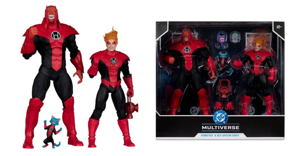 DC Multiverse Atrocitus & Red Lantern Corps 2-pack unveiled by McFarlane Toys