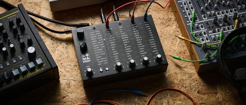 “An effects unit aimed squarely at those who want a fast, powerful way to experiment with sound”: Soma Laboratory Warp review