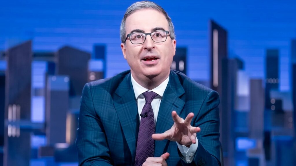 John Oliver Buys Russell Crowe’s Jock Strap for a Third Time