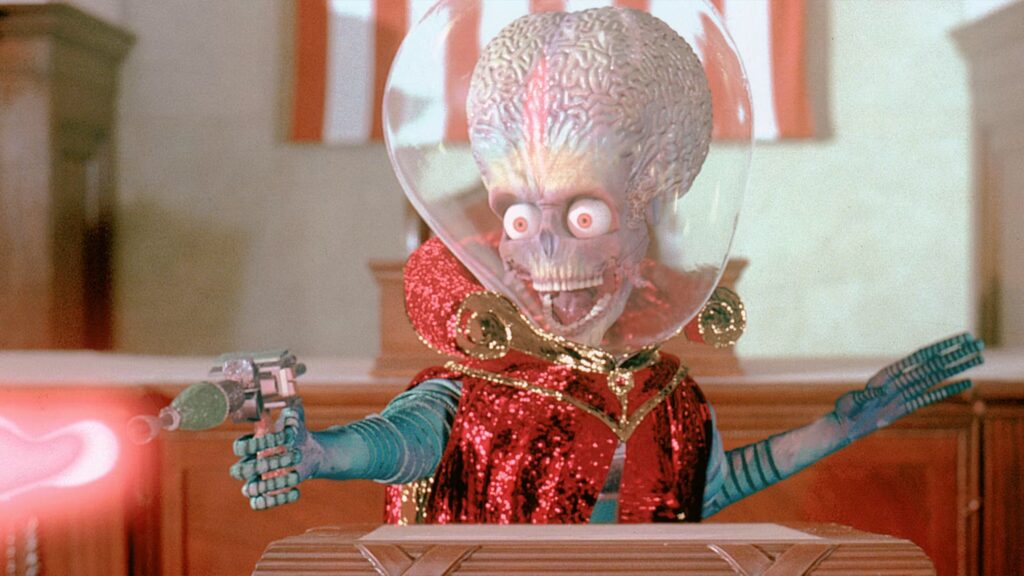 PROMOTION: Mars Attacks! Is Tim Burton’s Tribute To Alien B-Movies
