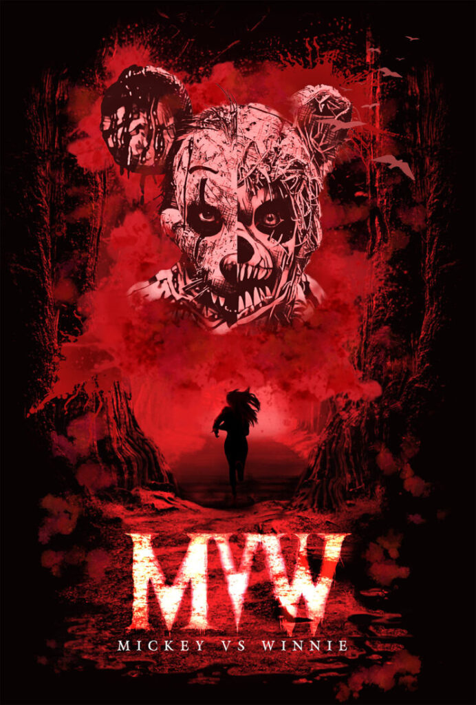 Mickey vs Winnie poster