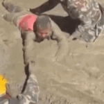 Nepal mudslide rescue video shows workers pulling people from tunnel