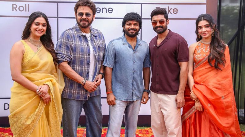 Venkatesh – Kalyan Ram shoot for a crazy song
