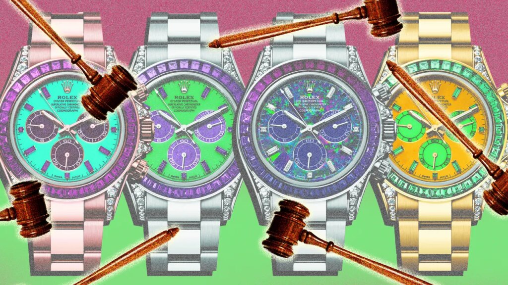 Inside the $49.5 Million Auction of 4 Unique, Wild Rolexes