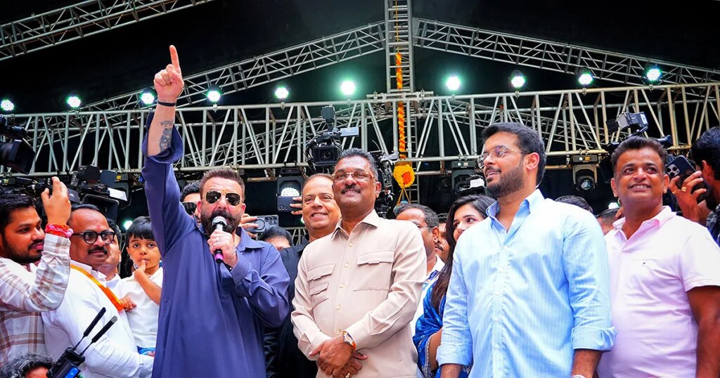 WATCH: Sanjay Dutt’s Marathi Remark Puts Minister In Spot