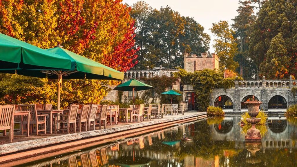 Peaceful UK autumn getaway offer with luxury spa treatment and afternoon tea
