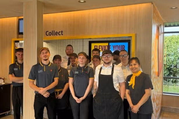 Leicestershire village's McDonald's restaurant reopens after extensive redesign