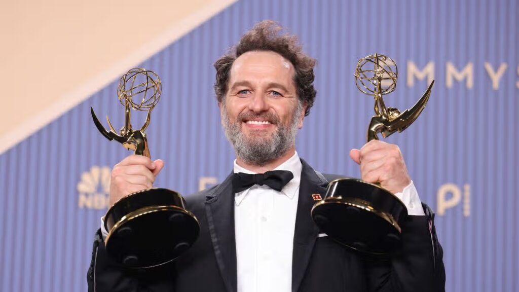 Fans thrilled for Matthew Rhys double Emmy win but spot one thing