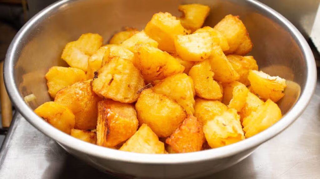 Adding 1 cupboard essential ensures roast potatoes will be crispy every single time