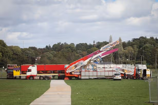 Goose Fair 2026 taking shape as photos show rides and stalls moving into place
