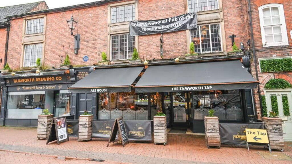 Historic market town just 20 minutes from Birmingham officially has the UK’s best pub