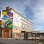Vibrant food courtyard at abandoned Broadmarsh Shopping Centre entrance takes shape