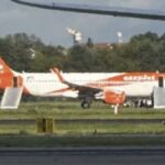 Passengers evacuated from easyJet flight after powerbank catches fire