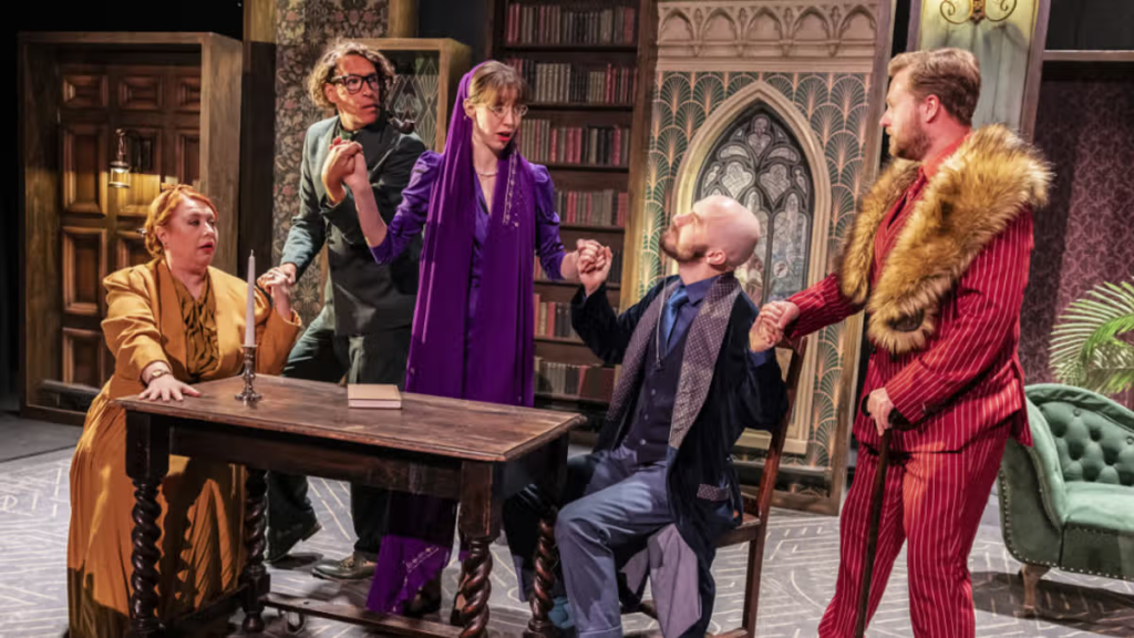 Plastic bananas and pure unscripted joy: Murder, She Didn’t Write delivers non-stop Laughs at the Old Vic