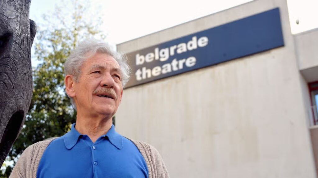 The day Sir Ian McKellen missed his entrance on stage in Coventry in ‘inglorious’ first role