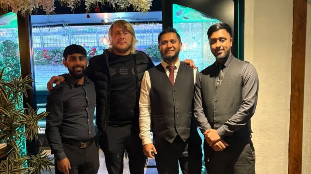 Paddy Pimblett shows true colours as he visits one of Liverpool’s favourite restaurants