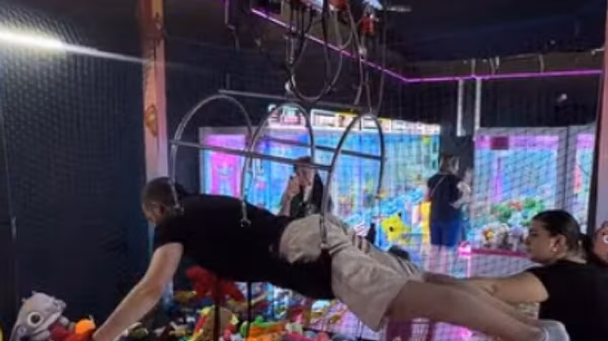 Human claw machine part of new arcade opening in Nottingham with fun for all the family