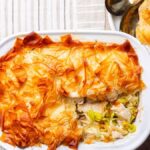 Mary Berry’s comforting chicken and bacon pie is perfect for the entire family