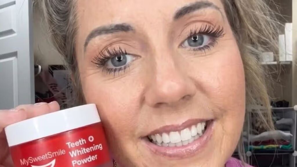 Stained teeth woman says 32p-a-go fix works so well she’s gifting to smoker mum