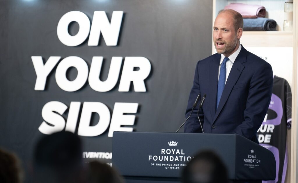 Prince William: ‘We do not always see what is happening behind closed doors’