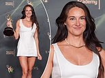 Shailene Woodley puts on a leggy display in white mini dress before nabbing her first Emmy as she leads stars at night two of the glitzy show