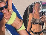 Suzanne Shaw, 44, shows off her incredible ab transformation and reveals she's lost 14lbs in 12 weeks by 'working out less and eating MORE'