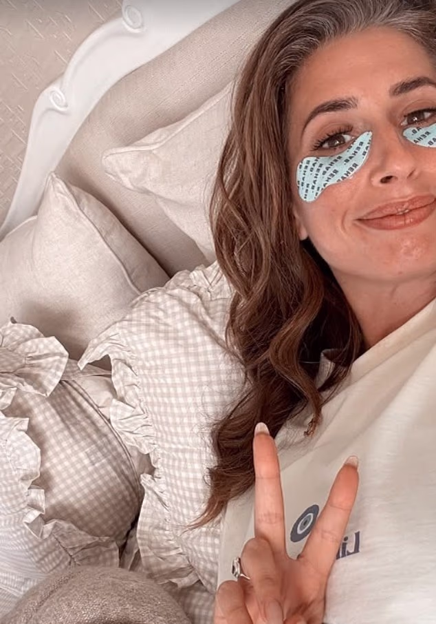 Stacey Solomon kicks off renovations at her £2million Essex mansion as she enlists the help of her ex and son Zach, 18, to help tile a bathroom