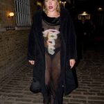 Florence Pugh puts on an eye-popping display in a sheer dress as she enjoys a night out in Mayfair after speaking out on ‘difficulties’ with Olivia Wilde on the Don’t Worry Darling set