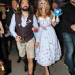 Heidi Klum, 53, and husband Tom Kaulitz, 37, embrace her German roots in traditional outfits as they enjoy date night at Oktoberfest in Munich