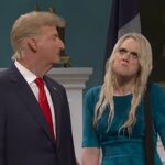 SNL returns with mortifying Natalie Harp skit as they mock aide’s friendship with Trump: ‘This is so unsettling’